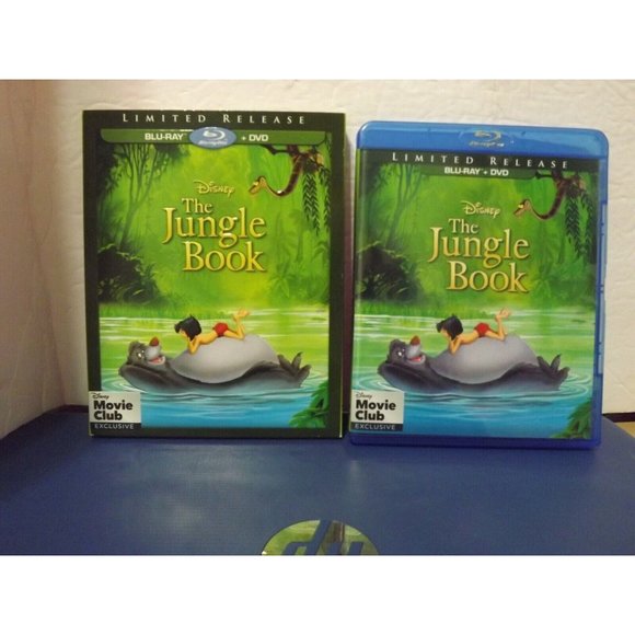 Disney Beauty And The Beast, The Jungle Book, Aladdin Blu Ray Dvd - Picture 6 of 7